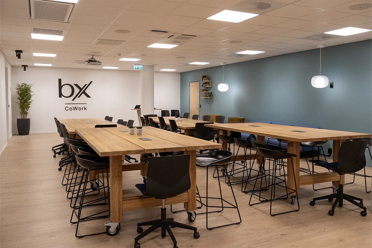 Byx CoWork interiør Interiørdesign for Byx CoWork • A til Å - atilaa.no