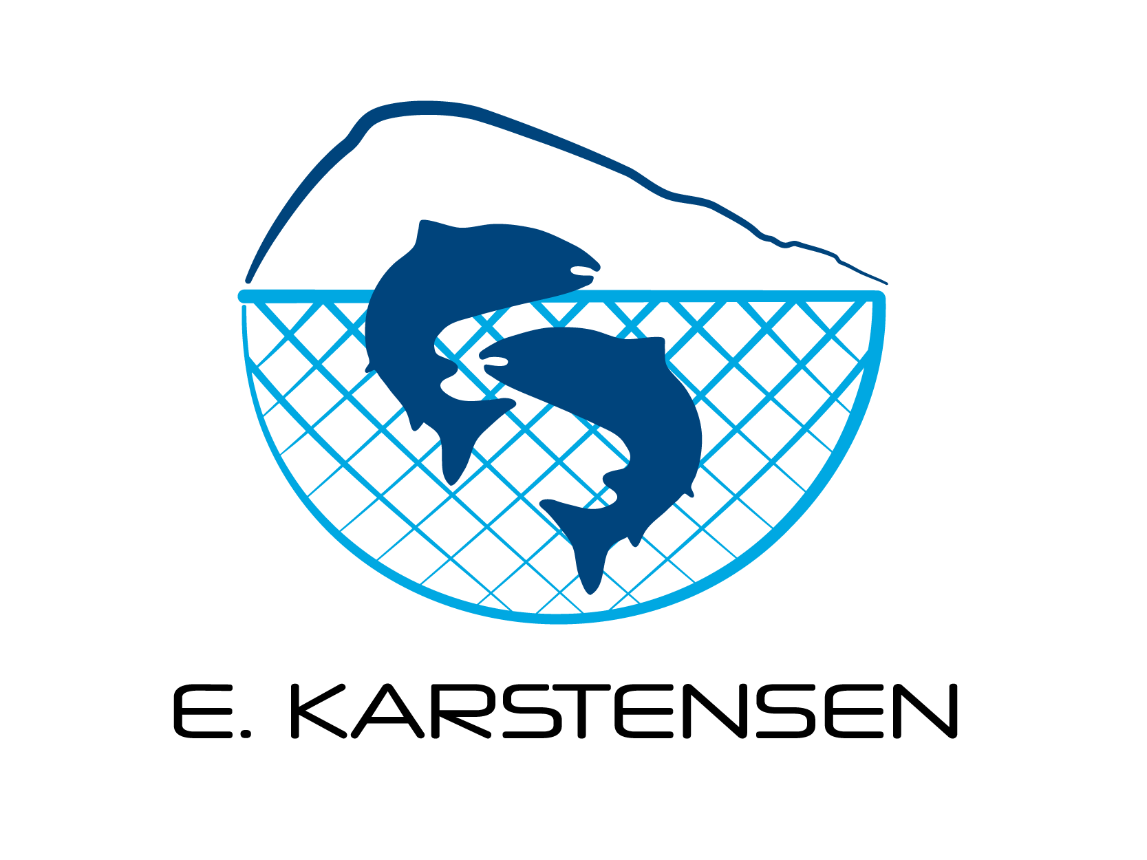 Fornya logo til E. Karstensen Fiskeoppdrett • A til Å - atilaa.no