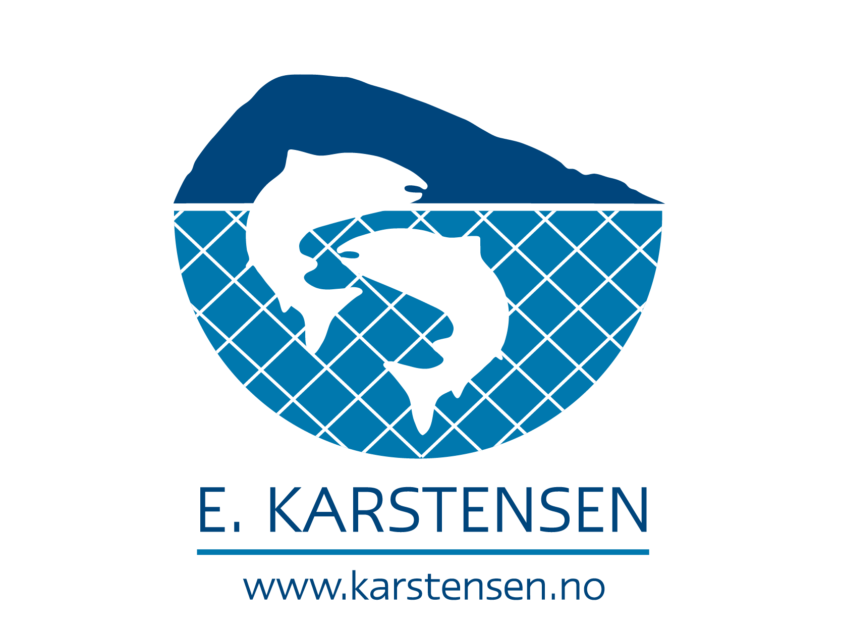 Gammel logo til E. Karstensen Fiskeoppdrett • A til Å - atilaa.no