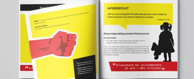 Tiltaksmagasin som informerer om vold for Krisesenteret Sogn og Fjordane • A til Å - atilaa.no