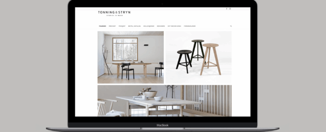 Responsiv nettside til Tonning & Stryn • A til Å - atilaa.no