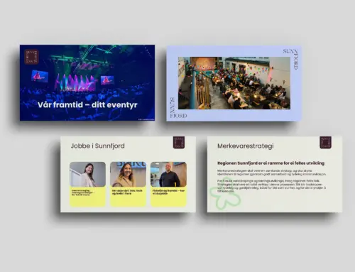 Powerpoint-mal Merkevara Sunnfjord